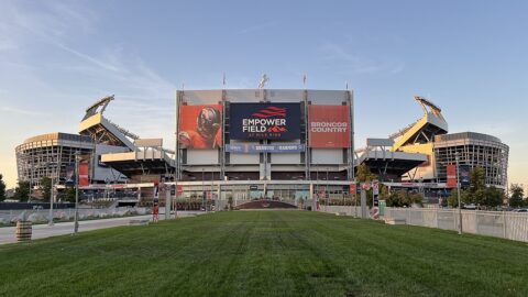 Empower Field at Mile High, home of the Denver Broncos