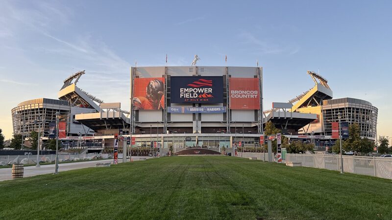 Empower Field at Mile High, home of the Denver Broncos