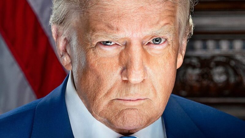 Official portrait of President Donald Trump